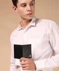 FountainEarth Signature Bifold Mini Leather Wallet for Men - FountainEarth
