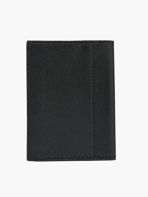 FountainEarth Signature Bifold Mini Leather Wallet for Men - FountainEarth
