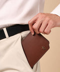FountainEarth Signature Slim Bifold Leather Wallet for Men - FountainEarth