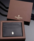 FountainEarth Signature Slim Leather Card Holder for Men - FountainEarth