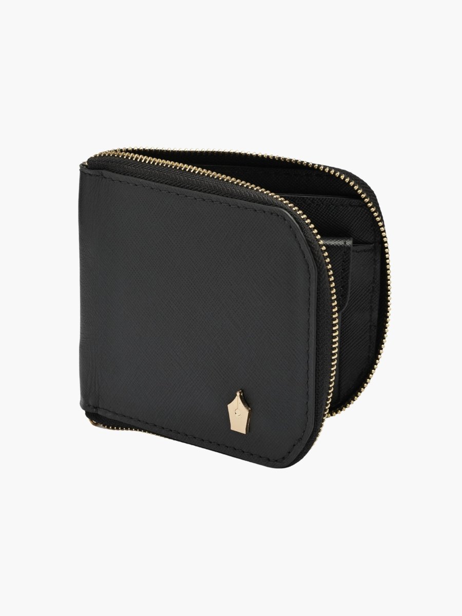 Leather Compact Wallet✩.*˚ Marc Jacobs The Leather Mini Compact Wallet – ShopCGX