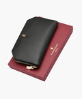 FountainEarth Signature Zip Leather Wallet for Women - FountainEarth