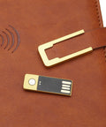 FountainEarth Smart Diary – Tan Edition | Where Craft Meets Innovation - FountainEarth