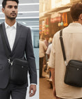 FountainEarth Voyager Crossbody Travel Bag — Sustainable Luxury for Modern Journeys - FountainEarth