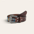 Gaucho Hand - Beaded Leather Belt - FountainEarth