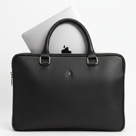 Lexor Ultra Slim Leather Laptop Sleeve for Men and Women - FountainEarth