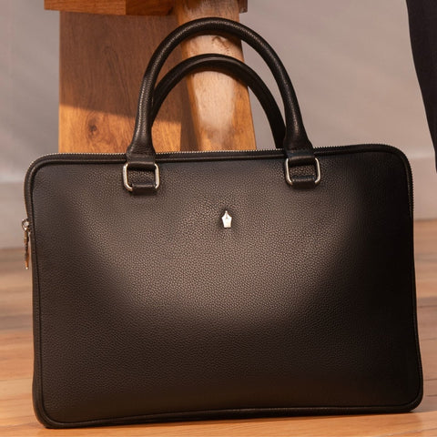 Lexor Ultra Slim Leather Laptop Sleeve for Men and Women - FountainEarth