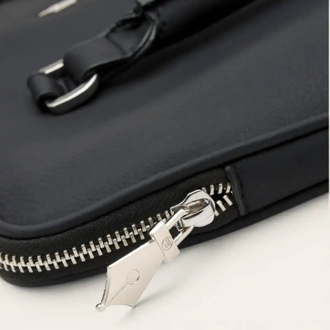 Lexor Ultra Slim Leather Laptop Sleeve — Fits 15" Laptop / 12.9" Tablet - FountainEarth