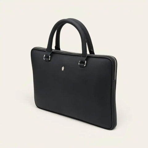 Lexor Ultra Slim Leather Laptop Sleeve — Fits 15" Laptop / 12.9" Tablet - FountainEarth