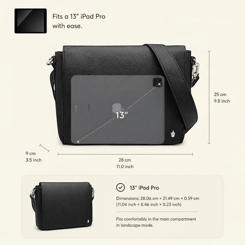 Meridian Messenger Bag - FountainEarth