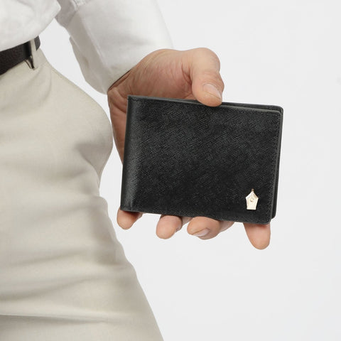 Ormee Saffiano Leather Wallet for Men - FountainEarth