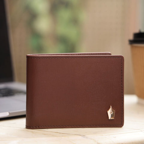 Ormee Saffiano Leather Wallet for Men - FountainEarth