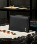 Ormee Saffiano Leather Wallet. Structured elegance for every day. - FountainEarth