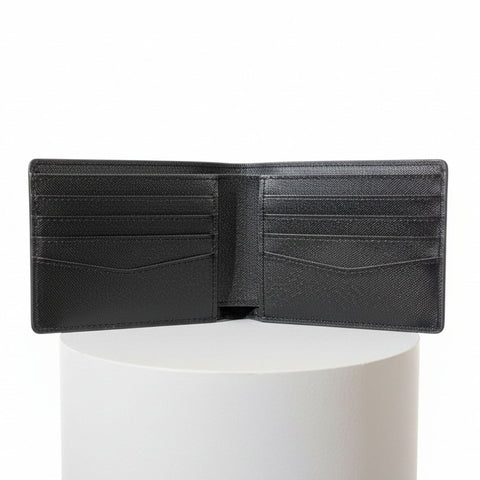 Ormee Saffiano Leather Wallet. Structured elegance for every day. - FountainEarth