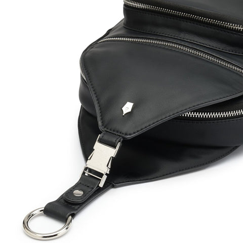 ReCraft 2 - in - 1 Convertible Recycled Leather Bag for Men and Women - FountainEarth