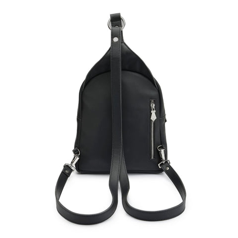 ReCraft 2 - in - 1 Convertible Recycled Leather Bag for Men and Women - FountainEarth