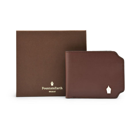 Signature Slim Bifold Leather Wallet - FountainEarth
