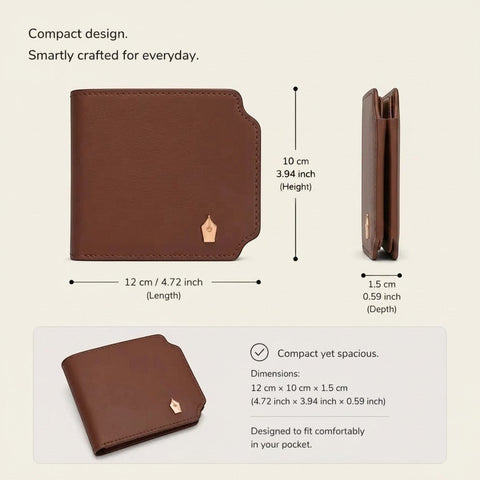 Signature Slim Bifold Wallet - FountainEarth