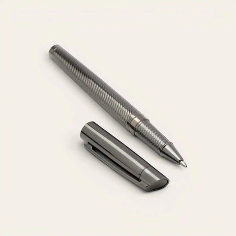 Smart Charging Diary + Brass Pen Desk Combo — Wireless + 10,000 mAh - FountainEarth