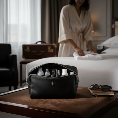 The Arista Travel Pouch. Crafted to bring clarity to every journey - FountainEarth