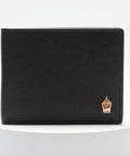 Zylah Men’s Slim Bifold in LWG - Certified Natural Leather | Signature Nib Emblem - FountainEarth